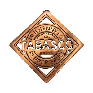 Tabasco Copper Finish Trivet